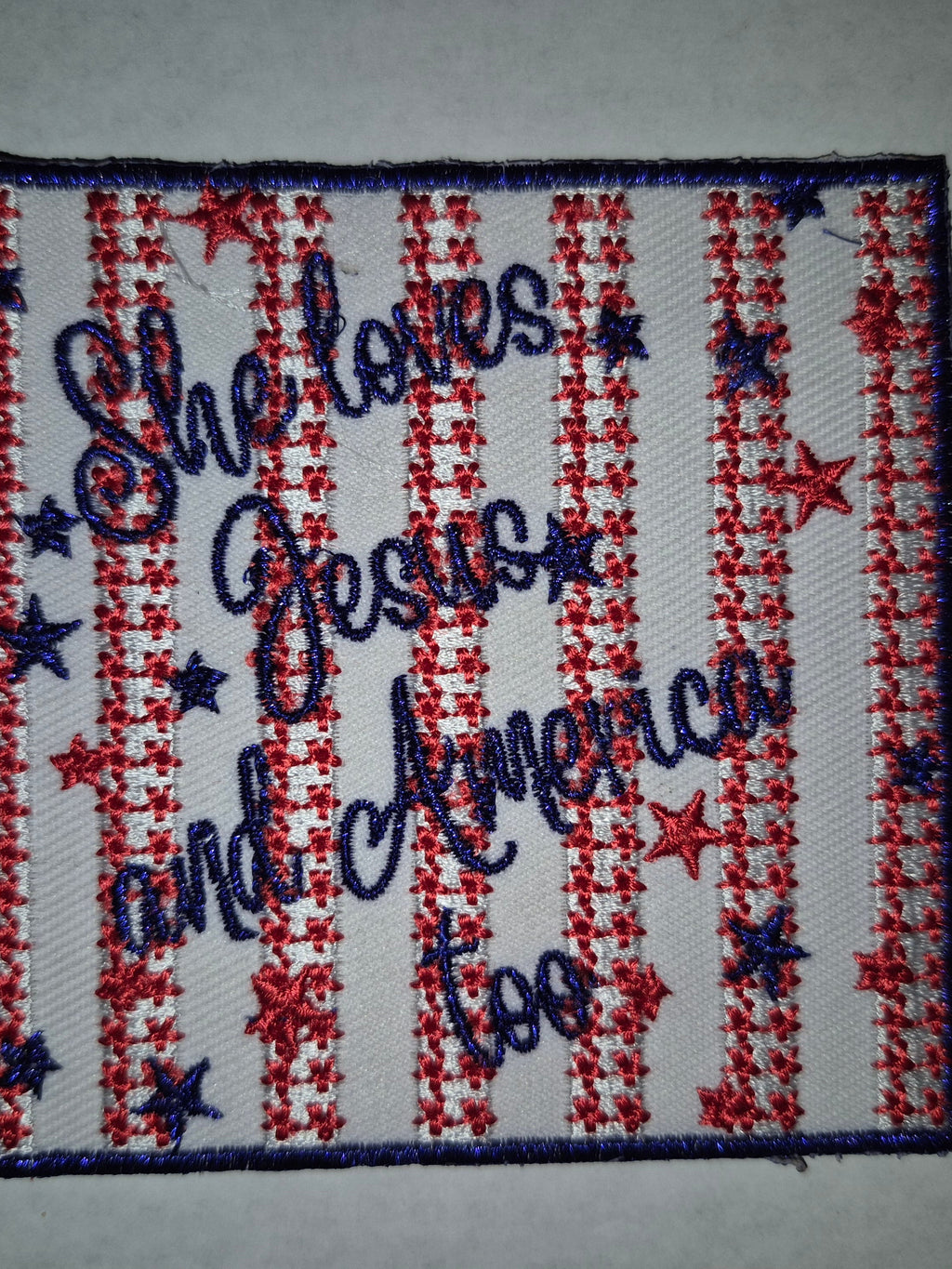 She Loves Jesus and America Too