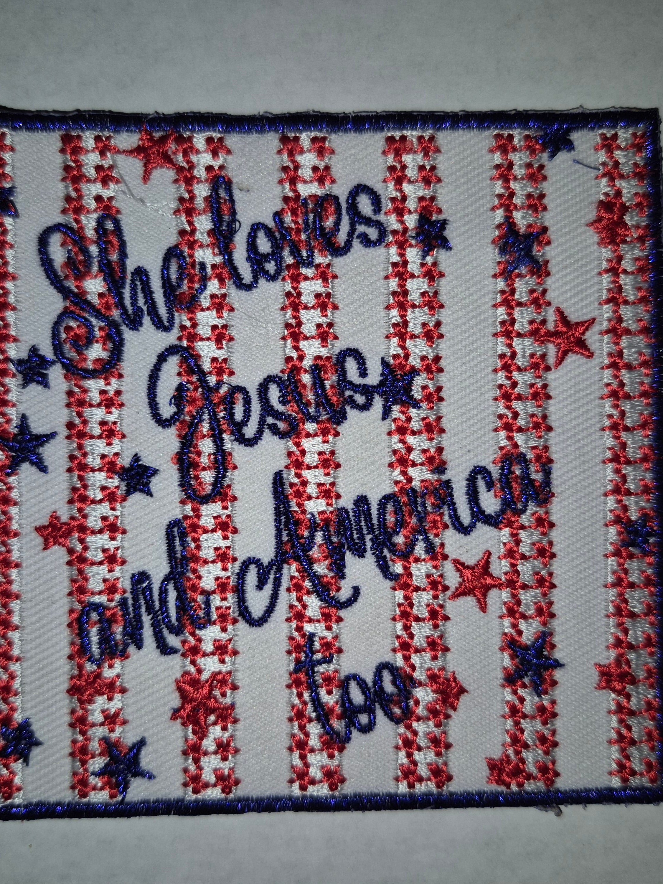 She Loves Jesus and America Too