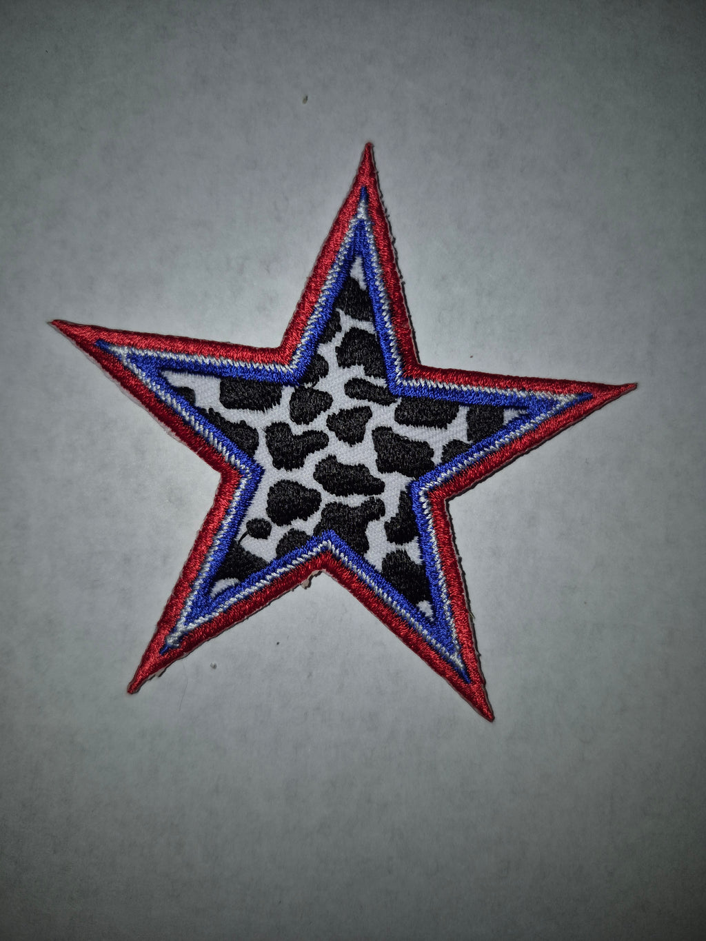Cow Print Star